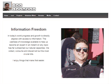 Tablet Screenshot of jonlangdon.com